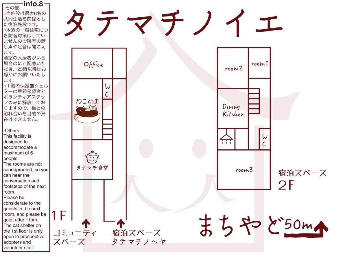 Shared House Tatemachi In Gujo Hachiman Hotel Bagian luar foto
